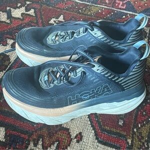 Blue Hokas, comfort! Size 9